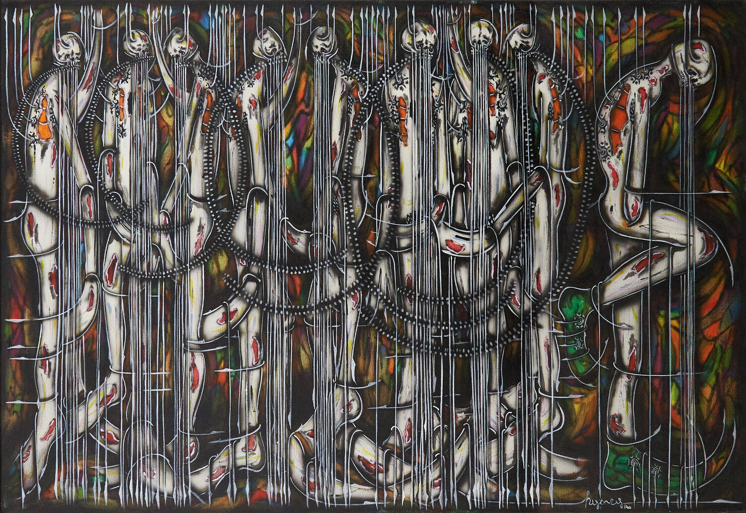 Acryl auf Leinen (TA145580001) Hakan Yöney Originalgemälde zu verkaufen