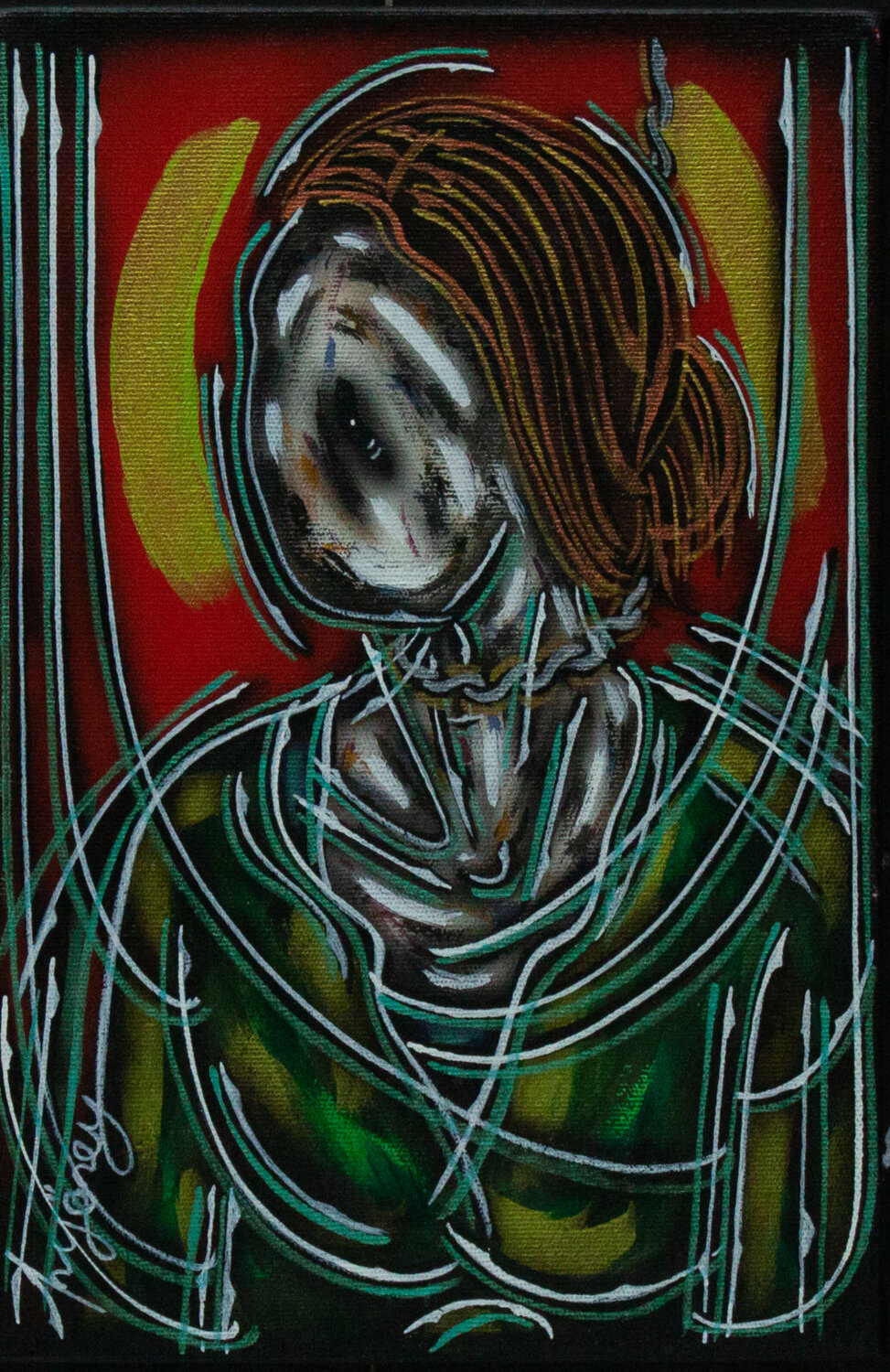 Acryl auf Leinen (TA213020020-3) Hakan Yöney Originalgemälde zu verkaufen