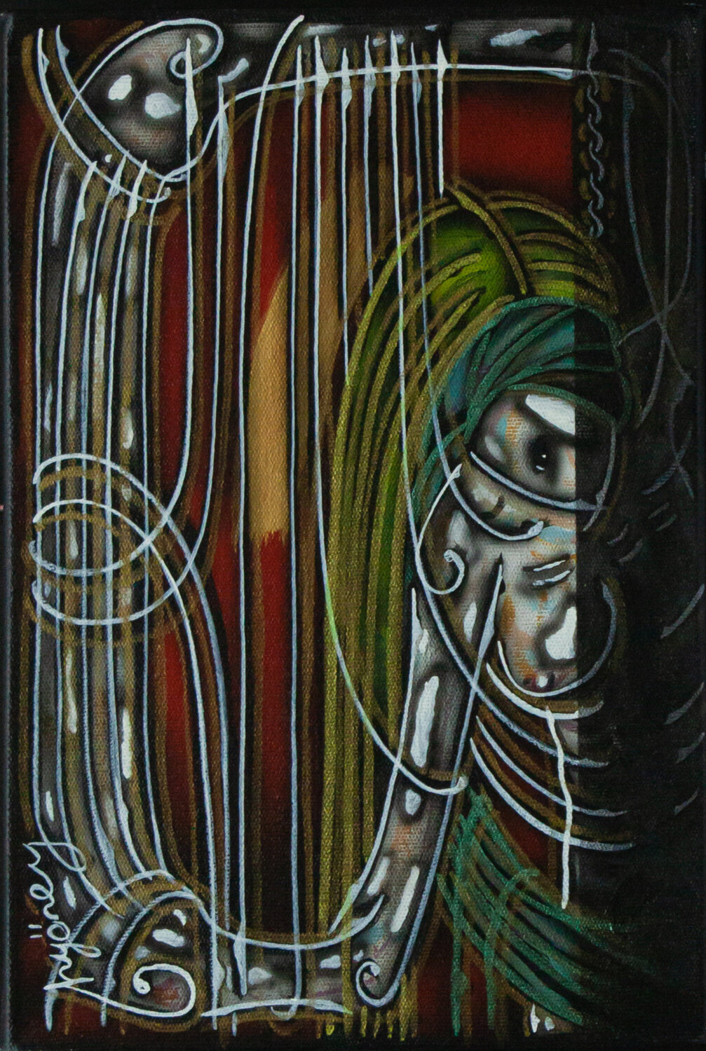 Acryl auf Leinen (TA213020004-4) Hakan Yöney