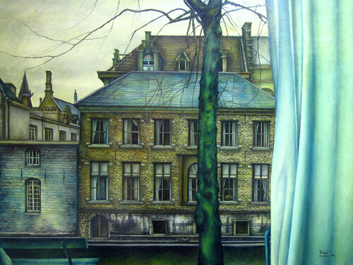 Bruges by Paolo Cristiani, Painting for Sale on Singulart