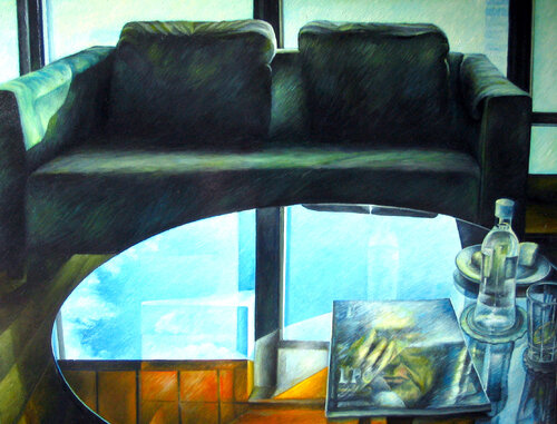 Waiting in Madrid by Paolo Cristiani, 회화 for Sale on Singulart