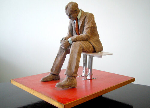 Manager che pensa by Paolo Cristiani, 조각 for Sale on Singulart