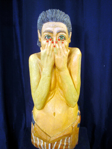 To Peter Lindbergh van Paolo Cristiani, Beeldhouwwerk te koop op Singulart