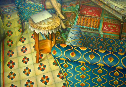 Afternoon in Erice de Paolo Cristiani, Pintura a la venta en Singulart