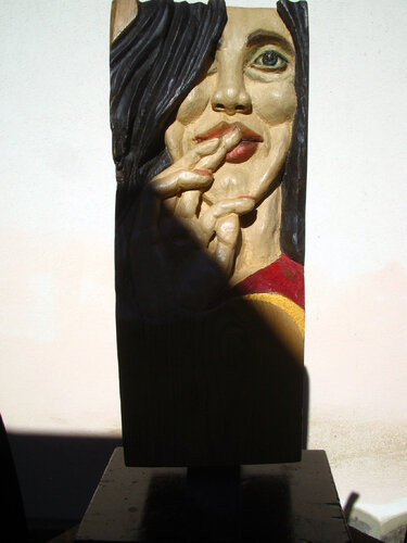 Lo sguardo - The look van Paolo Cristiani, Beeldhouwwerk te koop op Singulart