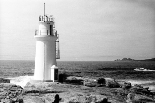 Faro Punta de Barca - Galizia van Paolo Cristiani, Fotografie te koop op Singulart