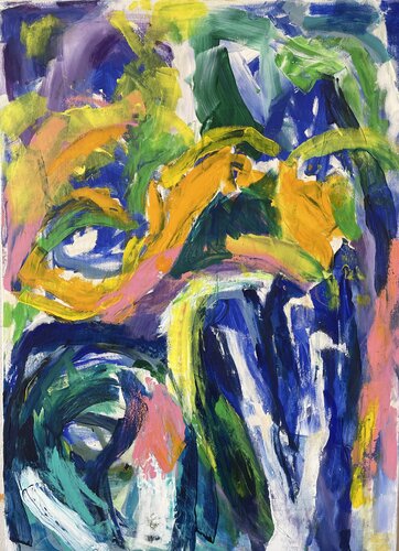 Strings par Andrea Pfeil, Peinture en vente sur Singulart