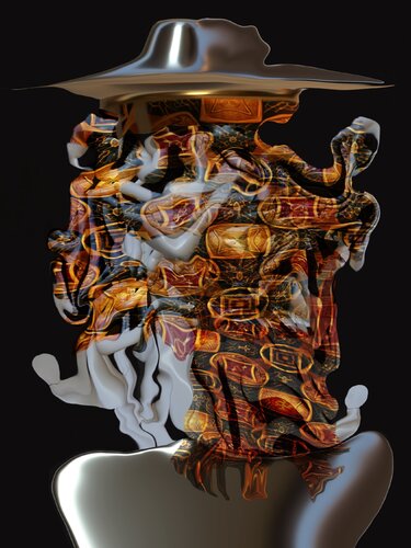 Il vaso di Pandora -Pandora's Box de Maria Grazia Zohar di Karstenegg, Digital a la venta en Singulart
