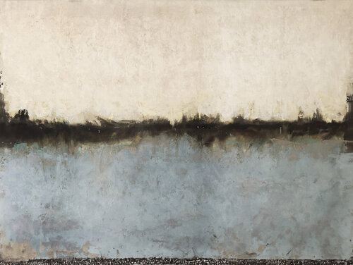 Regard au loin by Guylène Lefort, Painting for Sale on Singulart