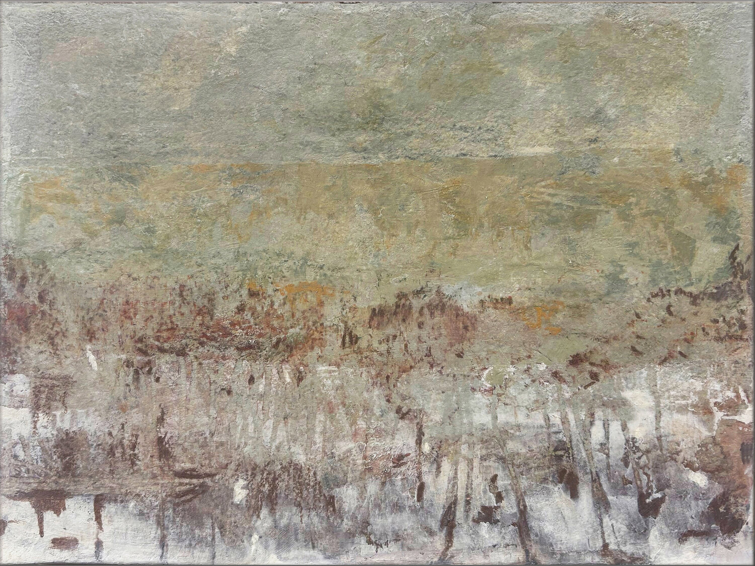 Échos enfouis Guylène Lefort Dipinto originale in vendita