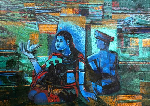 Mind van Richard Anbudurai, Schilderij te koop op Singulart