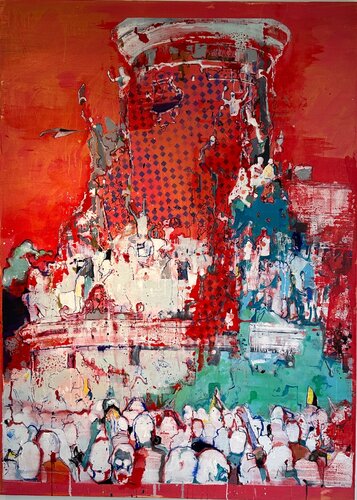 No 6 - True Gold - Dreamer par Le Quy Tong, Peinture en vente sur Singulart