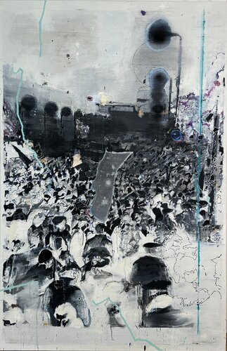 No 1 - True Gold - Dreamer par Le Quy Tong, Peinture en vente sur Singulart