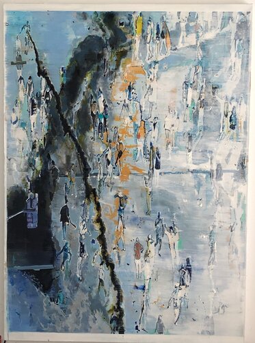 No 8 - True Gold - Dreamer par Le Quy Tong, Peinture en vente sur Singulart