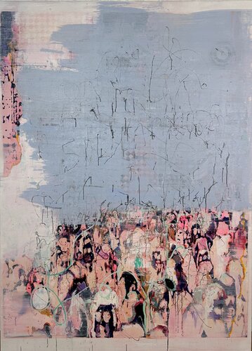 No 5 - True Gold - Dreamer par Le Quy Tong, Peinture en vente sur Singulart