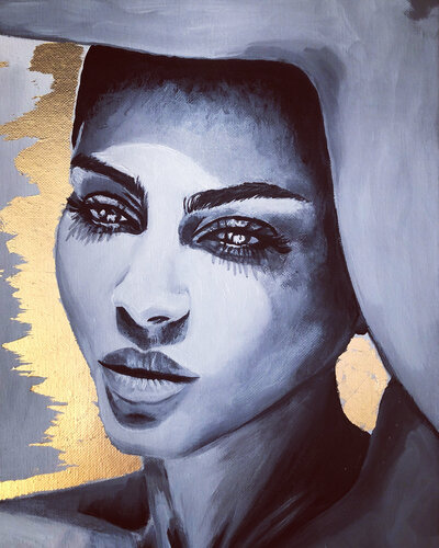 Gold 2 de Sylvia Cohen, Pintura a la venta en Singulart