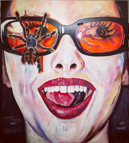 Spider Woman von Sylvia Cohen, Malerei kaufen auf Singulart