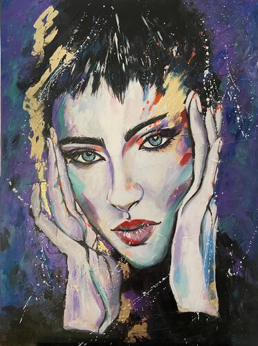 Celeste 2 von Sylvia Cohen, Malerei kaufen auf Singulart