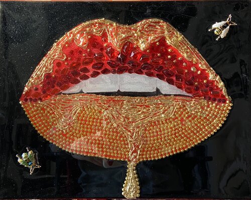 Save the bees by Sylvia Cohen, 회화 for Sale on Singulart