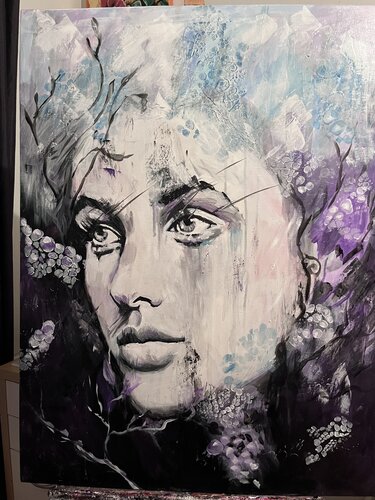Abstract Mood di Sylvia Cohen, Pittura in vendita su Singulart