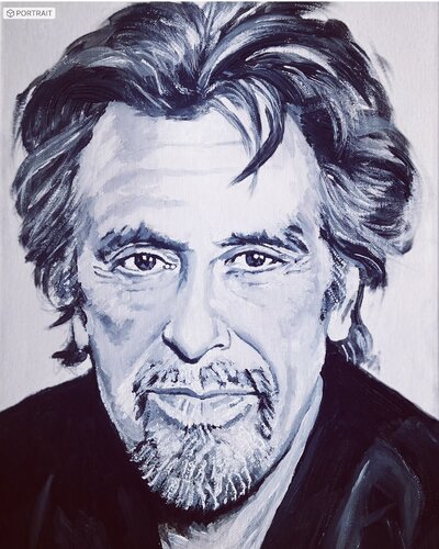 Al Pacino van Sylvia Cohen, Schilderij te koop op Singulart