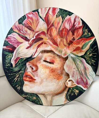 Quiet Bloom by Sylvia Cohen, Painting for Sale on Singulart