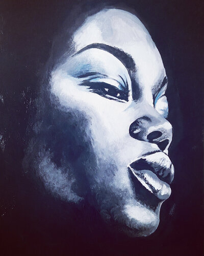 Black 4 von Sylvia Cohen, Malerei kaufen auf Singulart