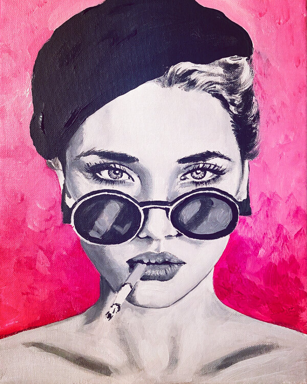 Pink series 1 Sylvia Cohen
