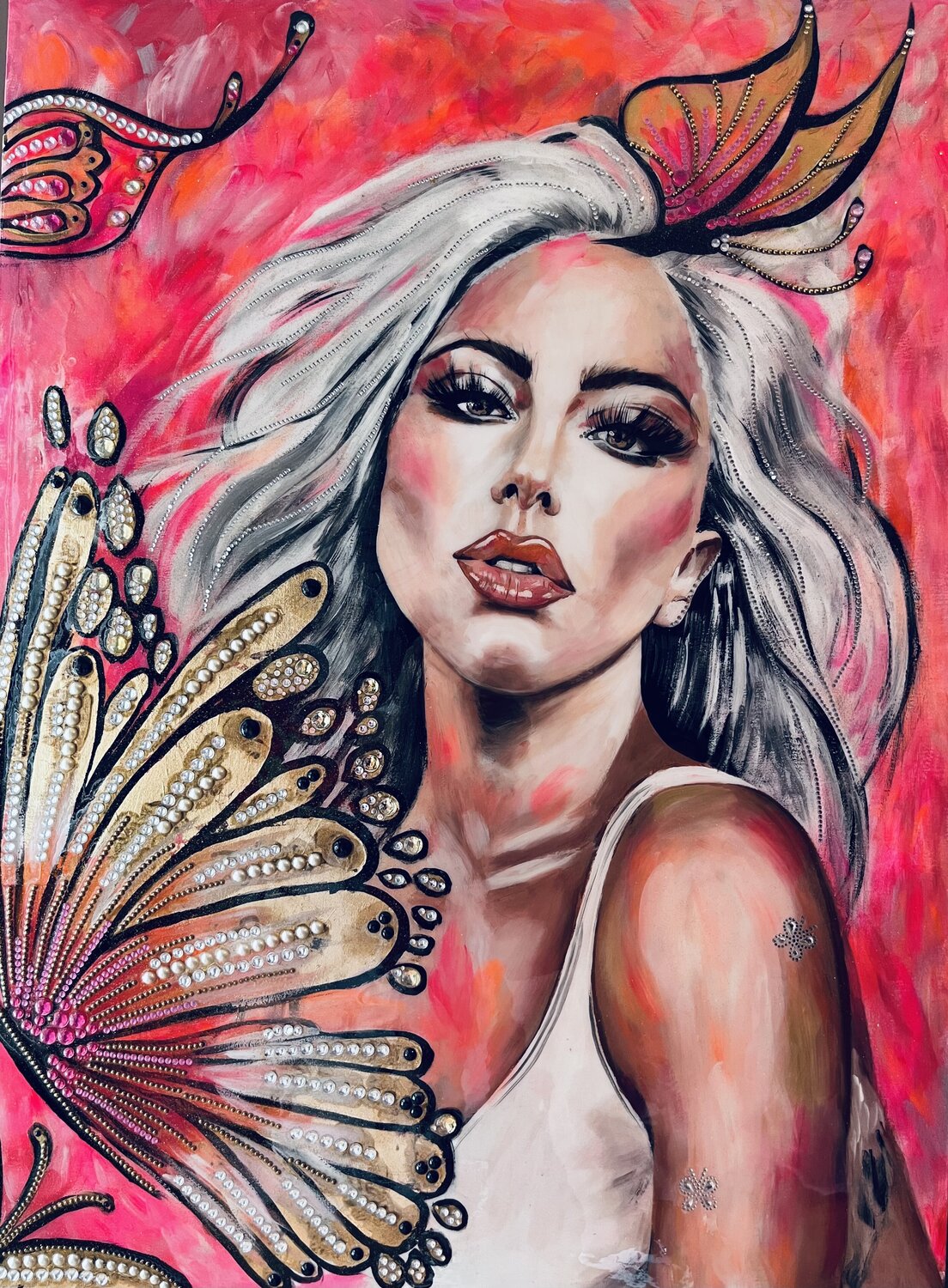 Lady Butterfly Sylvia Cohen