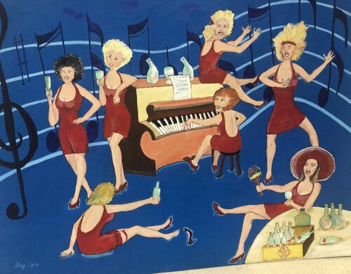 Party Girls von Roy Tate, Malerei kaufen auf Singulart