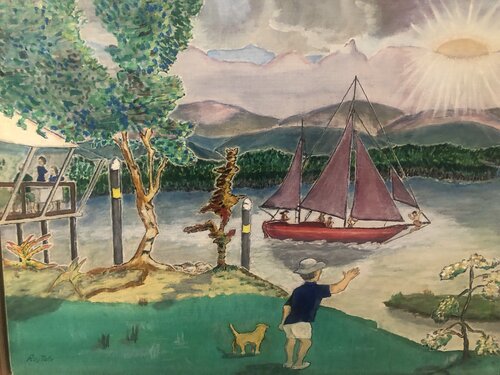 Goodbye Port Douglas de Roy Tate, Pintura a la venta en Singulart