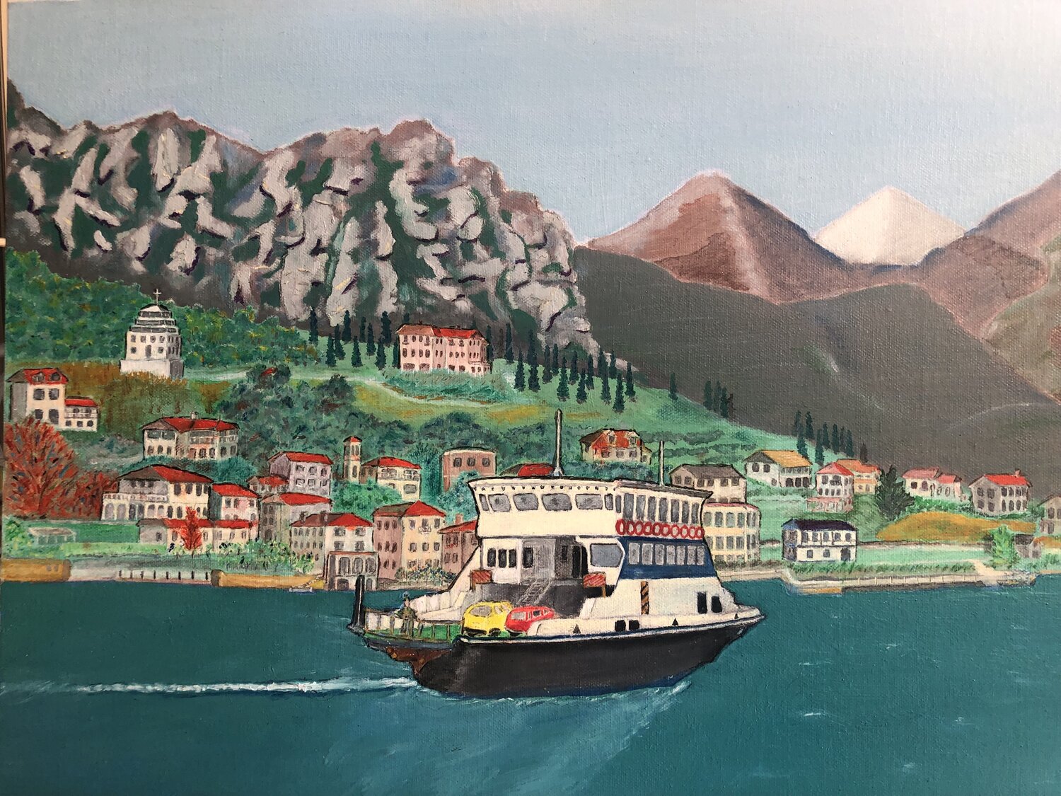 Across Lake Como Roy Tate