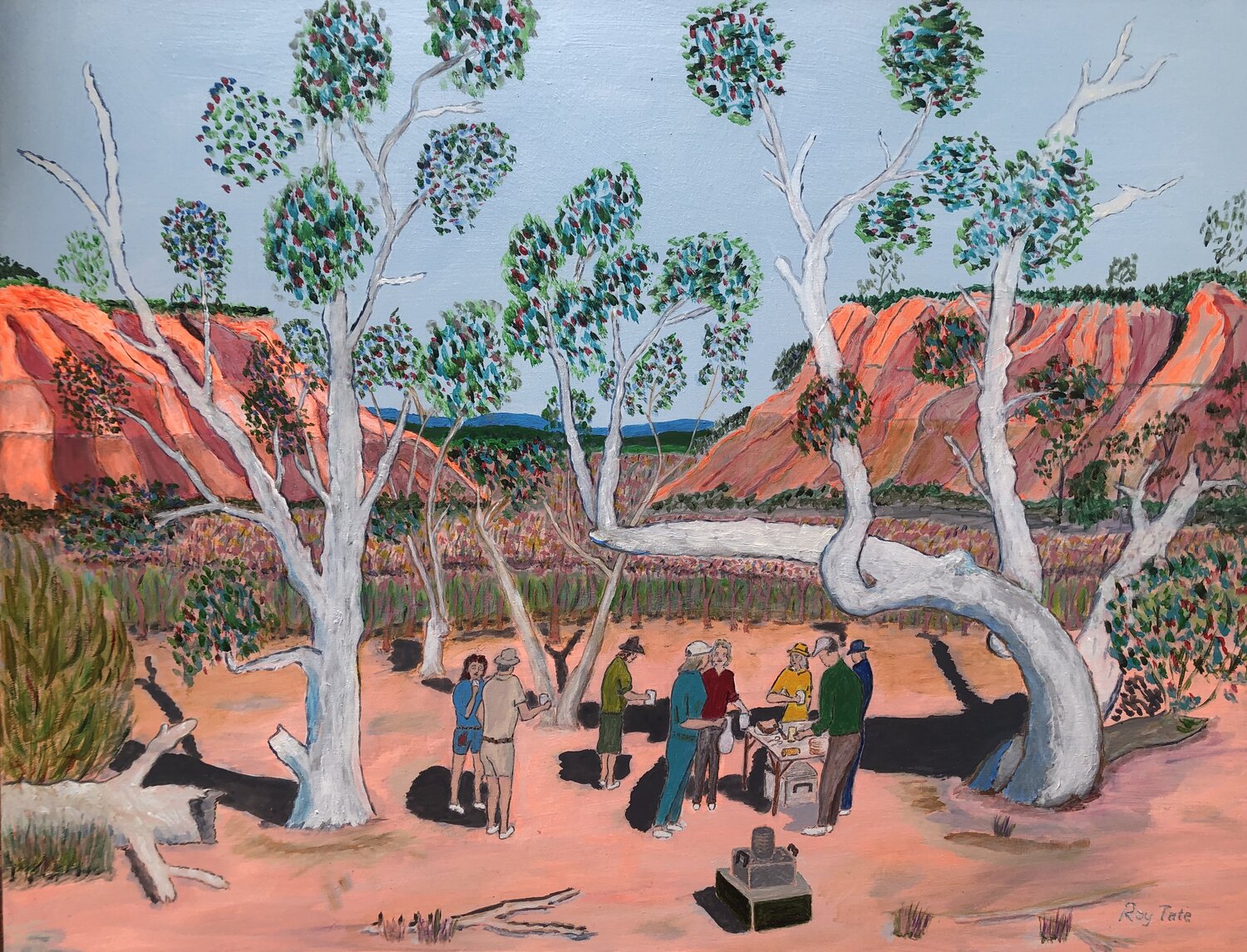 Morning Tea in the Outback Roy Tate