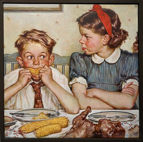 "Older Sister" de Svetlana Lazareva, Pintura a la venta en Singulart