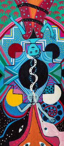 Day and night di Julia Brömsel, Pittura in vendita su Singulart