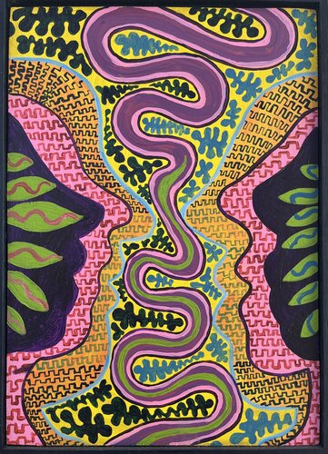 One Song by Julia Brömsel, Painting for Sale on Singulart