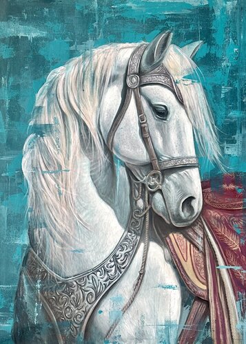 Majestic soul van Alex Bermudez, Schilderij te koop op Singulart