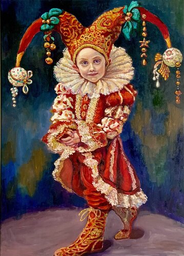 Portrait van Liudmila Shertsinger, Schilderij te koop op Singulart