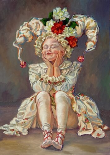 Portrait van Liudmila Shertsinger, Schilderij te koop op Singulart