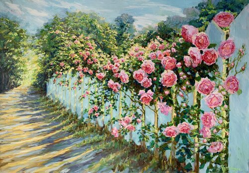 Rose 3 von Liudmila Shertsinger, Malerei kaufen auf Singulart