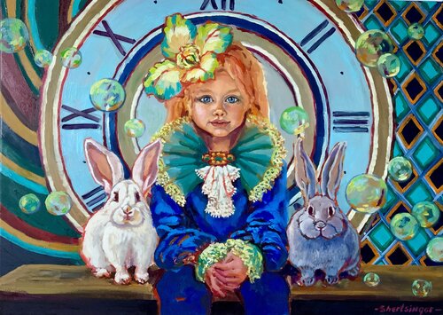 Alise by Liudmila Shertsinger, Painting for Sale on Singulart