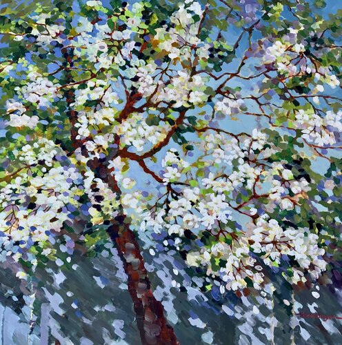 Apfelbaum by Liudmila Shertsinger, Painting for Sale on Singulart