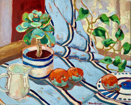 Sukkulent by Liudmila Shertsinger, Painting for Sale on Singulart