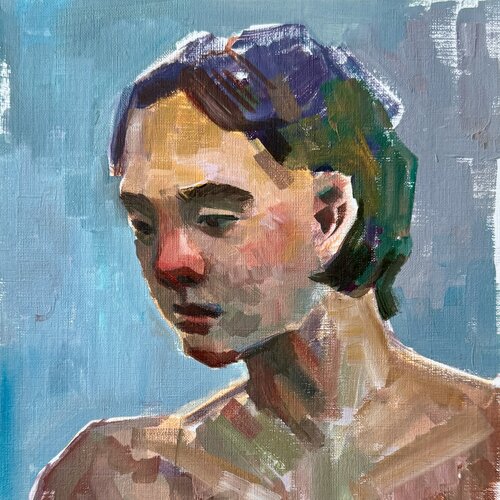 Women (miniature) van Ekaterina Dutkevich, Schilderij te koop op Singulart
