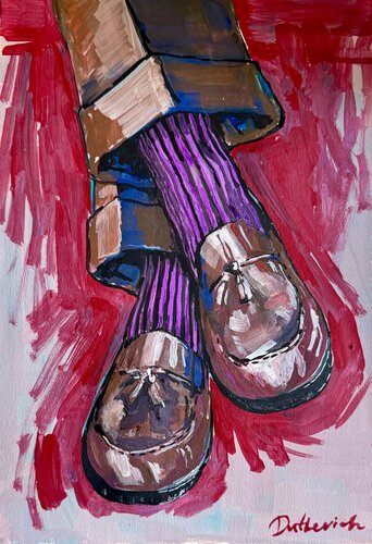 Shoes di Ekaterina Dutkevich, Pittura in vendita su Singulart