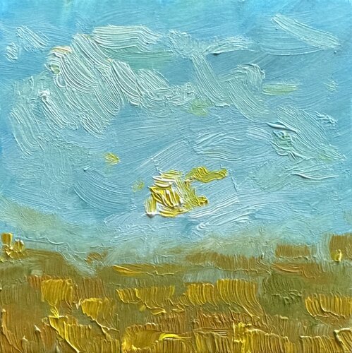 Landscape miniature par Ekaterina Dutkevich, Peinture en vente sur Singulart