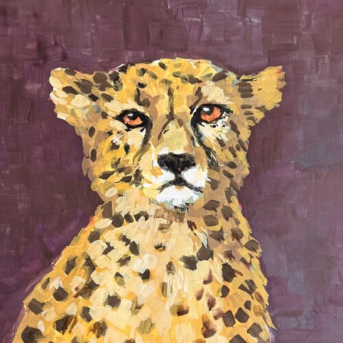 Leopard von Ekaterina Dutkevich, Malerei kaufen auf Singulart