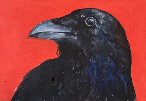 Raven van Ekaterina Dutkevich, Schilderij te koop op Singulart