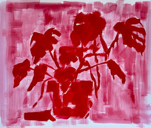 Monstera von Ekaterina Dutkevich, Malerei kaufen auf Singulart