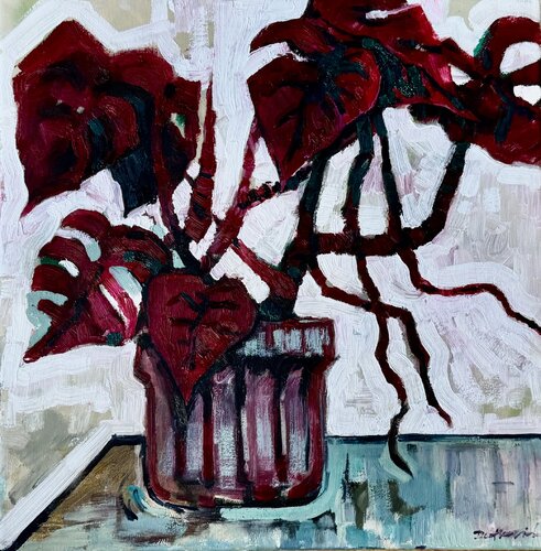 Monstera von Ekaterina Dutkevich, Malerei kaufen auf Singulart